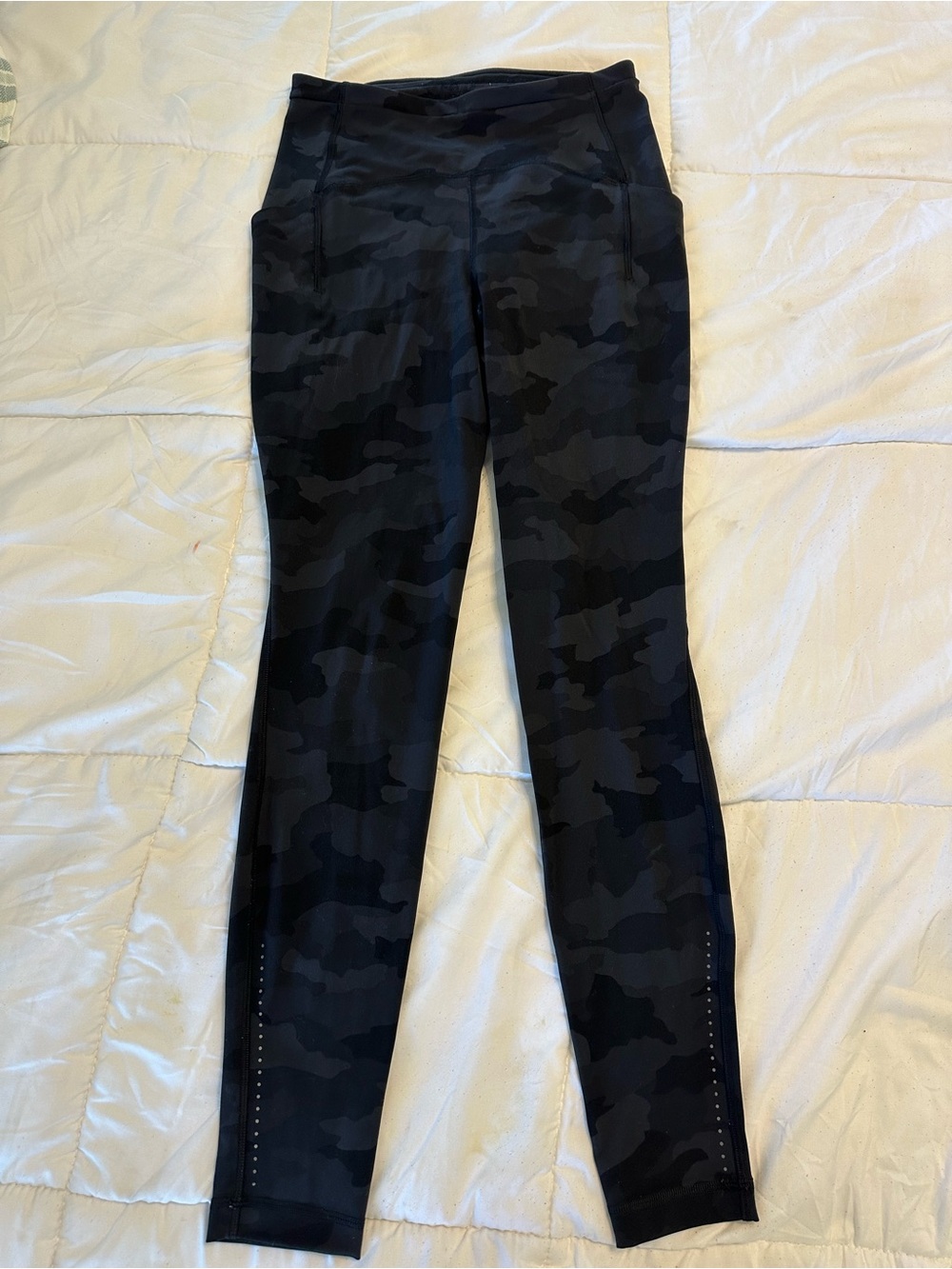 lululemon athletica Black Camo High-Rise Leggings with Side Pockets